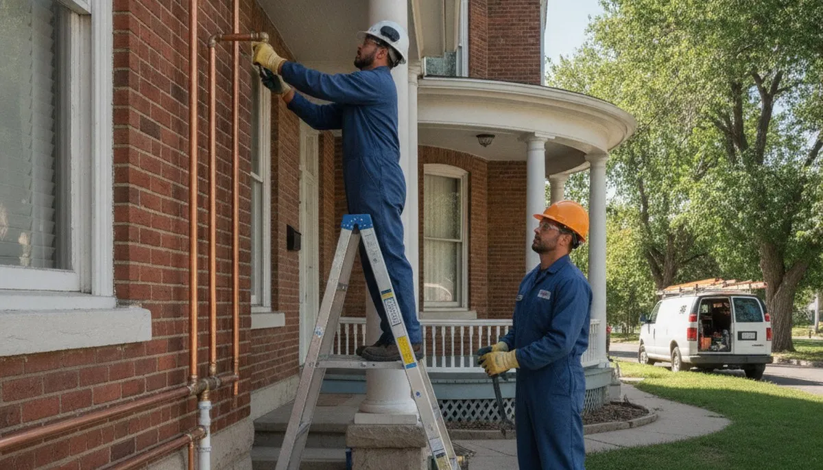 Fort Collins, CO plumber inspecting pipes for plumbing repair service