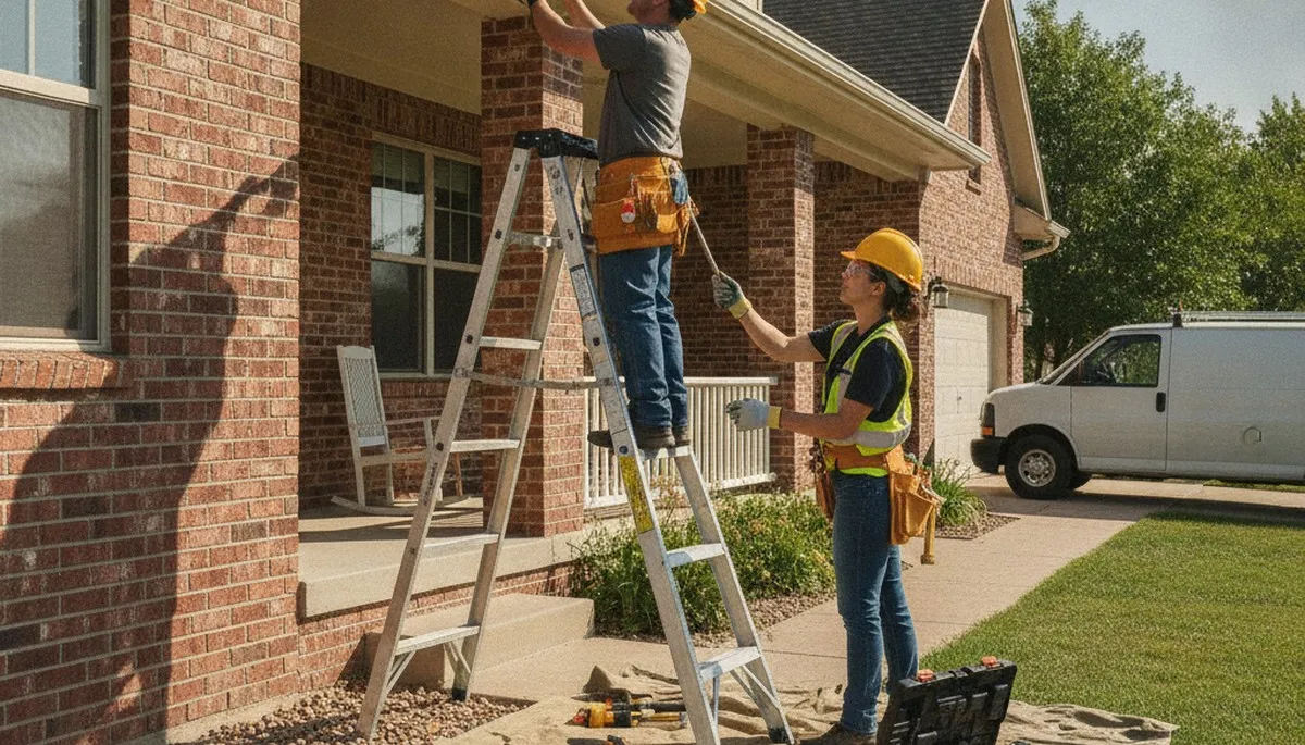 Plumber repairing a sink in Fort Collins, CO for plumbing repair service